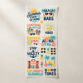Summer Fun Vibes Premade DTF Transfer Gangsheet - 22 x 60 product image