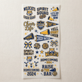 Cheer Squad Spirit Premade DTF Transfer Gangsheet - 22 x 60 product image