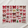 Holiday Bow Bliss Premade DTF Transfer Gangsheet - 22 x 60 product image