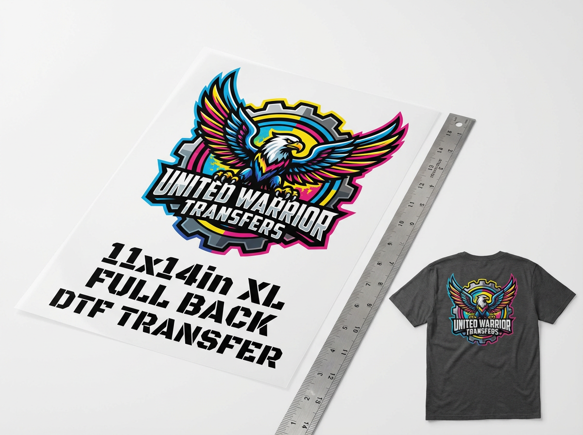 Custom DTF Transfer by Size
