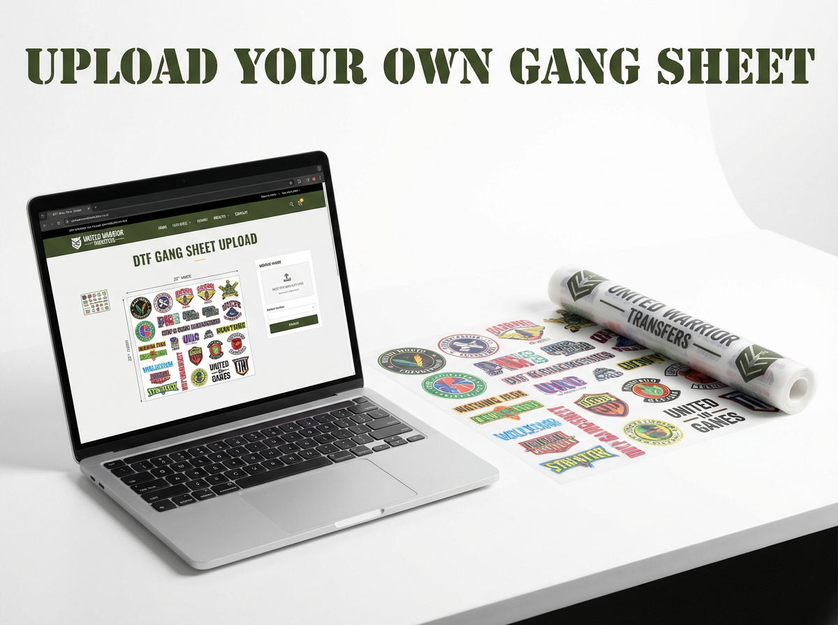 Upload Your Own Gang Sheet Print-Ready File